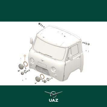 pakking koplamp - UB0003
