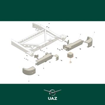set bumperhoeken - UB3159
