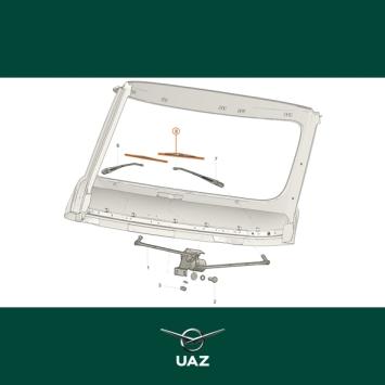 ruitenwisserblad voorruit - UB0285
