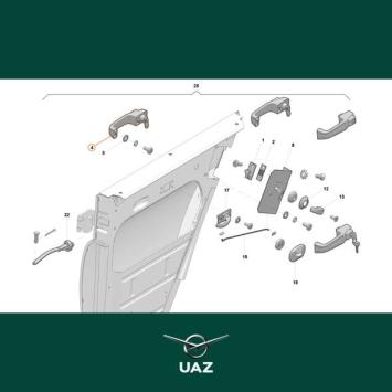 set deurgrepen - UB1292