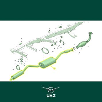 uitlaat - UB0061