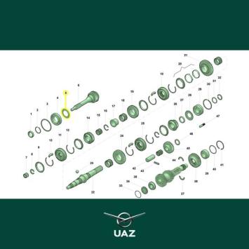 oliedeflector versnellingsbak - UB1742