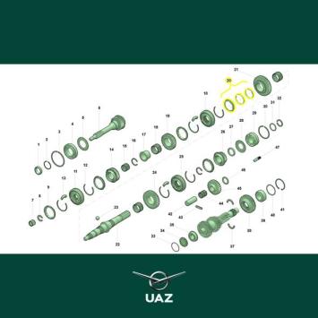 synchronisatiering versnellingsbak - UB1849