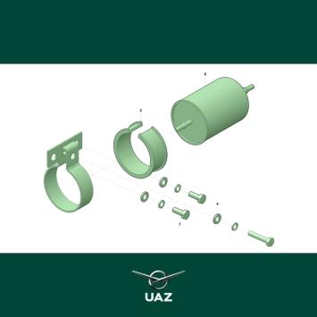 brandstoffilter - UB0319
