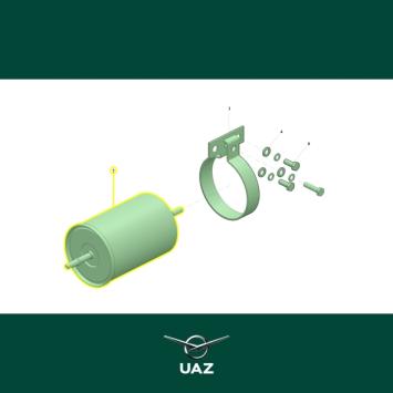 brandstoffilter - UB2430