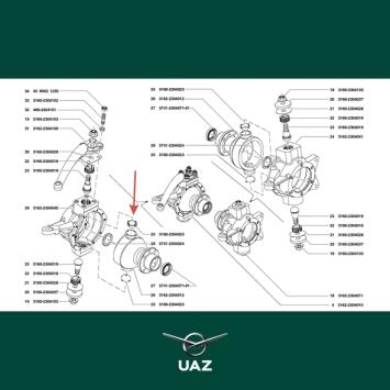 inzetstuk fuseepen - UB0655