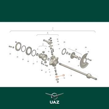 pakking fuseepen - UB0665