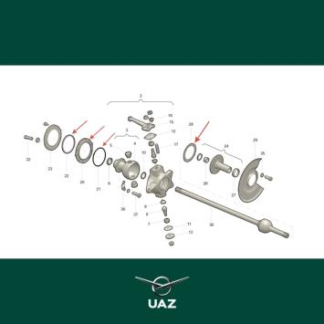 pakkingset fusee - UB1028