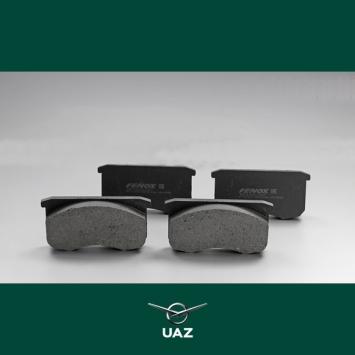 set remblokken voorrem - UB2466
