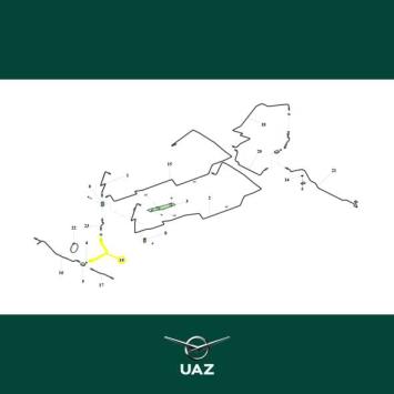 remslang achterrem - UB1763