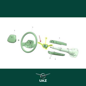 schakelaar richtingaanwijzers - UB1809
