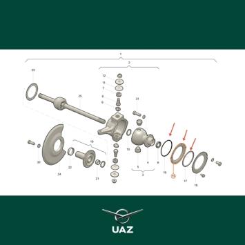 pakkingset fusee - UB0667