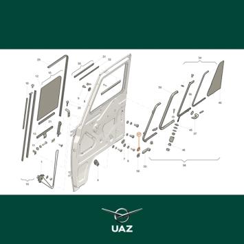 rozet raamslinger - UB0855