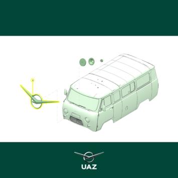 logo uaz - UB0157