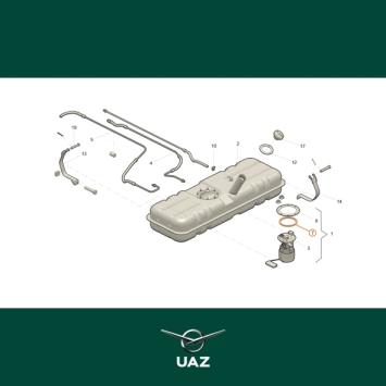 pakking brandstofpomp - UB0776
