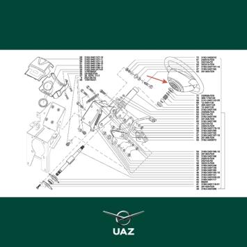 contactring stuurwiel - UB2515