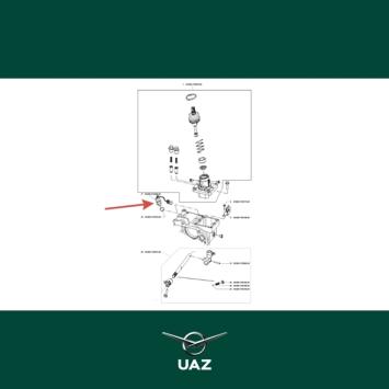 schakelaar versnellingsbak - UB2986