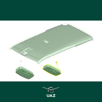 interieurverlichting plafond - UB2526