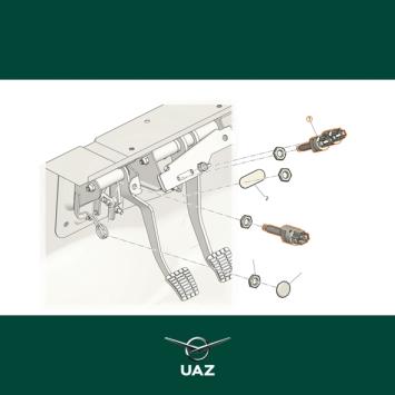 remlichtschakelaar - UB0062