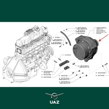 alternator 90A - UB3293