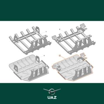 beschermplaat stuurinrichting - UB0189