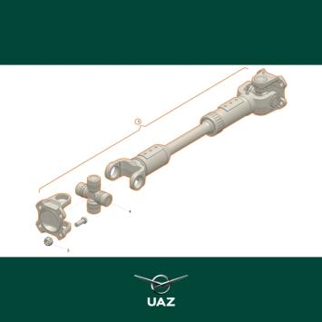 cardanas vooras - UB2905