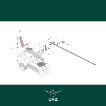 reparatieset gaspedaal - UB1441