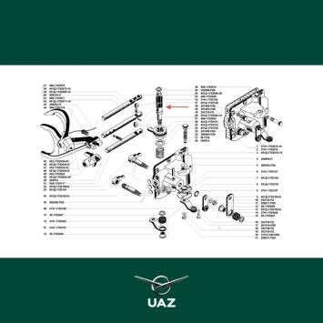 as schakelmechanisme versnellingsbak - UB2142