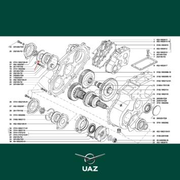 oliedeflector tussenbak - UB0602