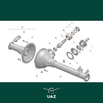 lager differentieel - UB1423