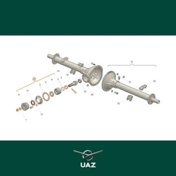 installatieset differentieel - UB0647