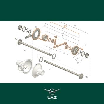 differentieel - UB3005