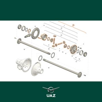 differentieel - UB2697