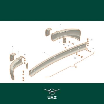 voorbumper - UB0840