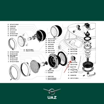 koplamp - UB0016