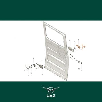 set deurgrepen - UB0747