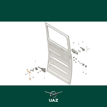 deurgreep - UB0748