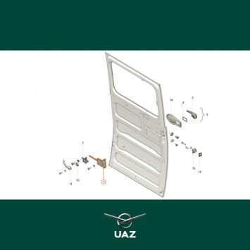 slot cabinedeur - UB0899