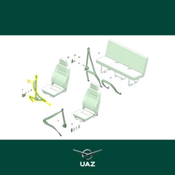 set veiligheidsgordels - UB2086