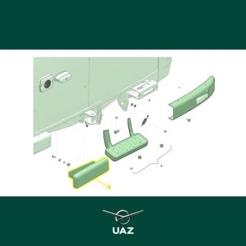 achterbumper - UB2277
