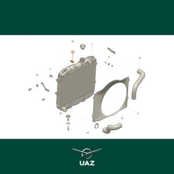 temperatuursensor radiateur - UB0885