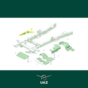 beschermplaat motor - UB2288