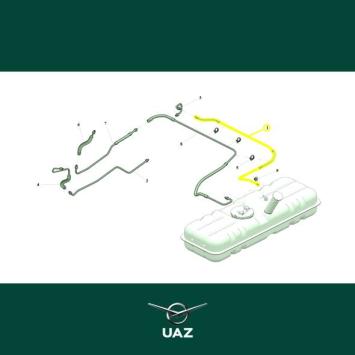 brandstofleiding - UB2552