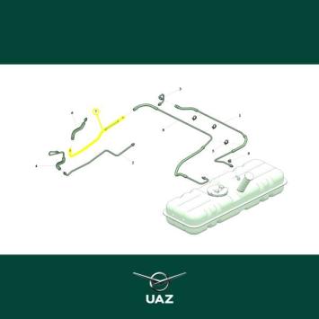 brandstofleiding - UB2554