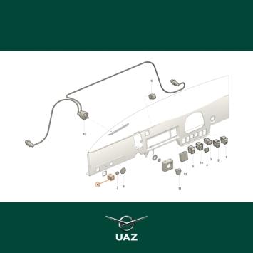 schakelaar sperdifferentieel - UB1155