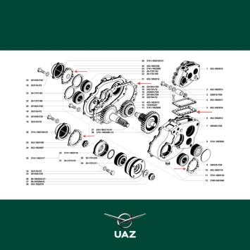 pakkingset tussenbak - UB2153