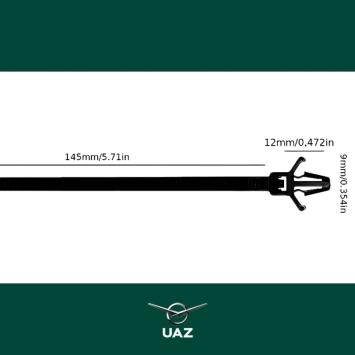 montagebinder met clip - UB2738