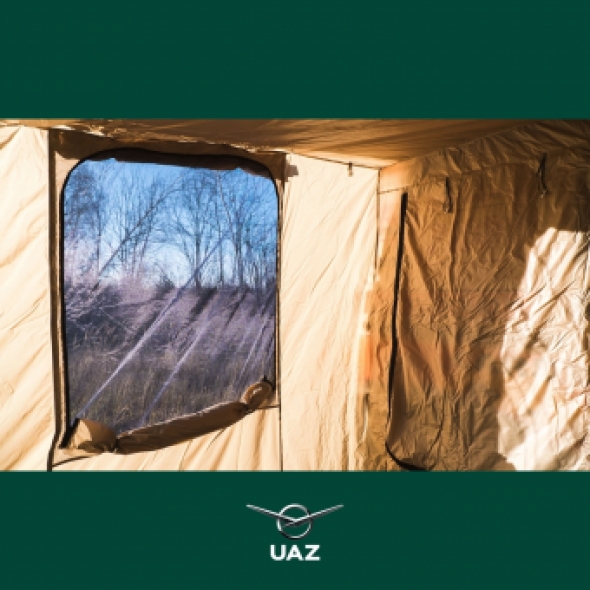 set zijwanden met vloer luifel - UB0388
