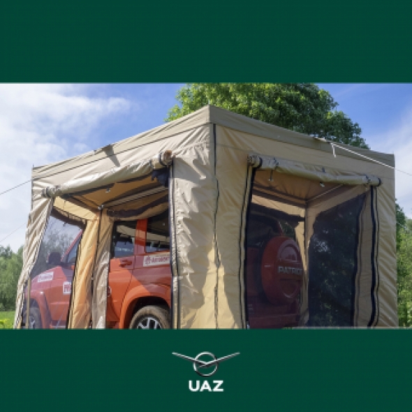 set zijwanden waaierluifel - UB0386